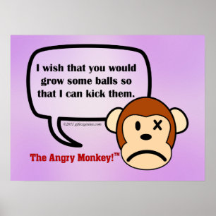 Je moet wat ballen kweken poster