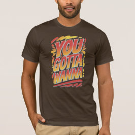 Je Moet Willen Tri-Blend Shirt