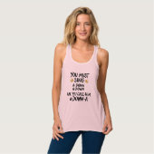 Je moet zingen tanktop (Volledige Voorkant)