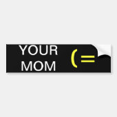 JE MOM (= BUMPERSTICKER (Voorkant)