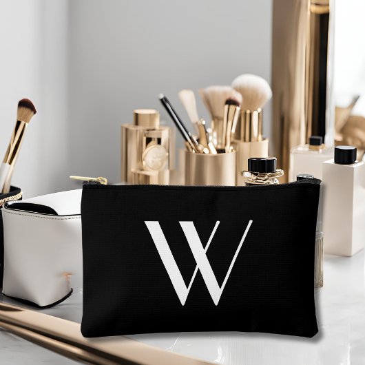 Je monogram in zwart-wit etui