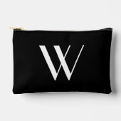 Je monogram in zwart-wit etui (Voorkant)