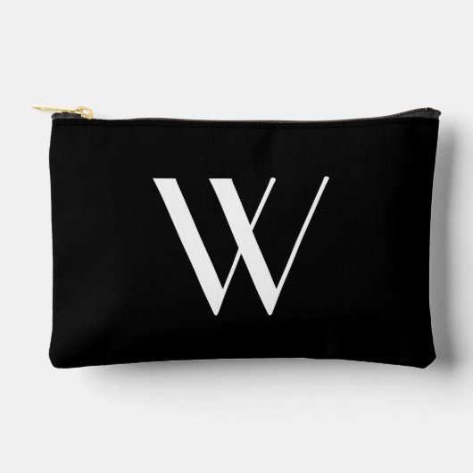 Je monogram in zwart-wit etui (Voorkant)