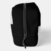 Je monogram in zwart-wit toilettasje (Rechts)