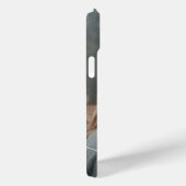 Je monogrammen en verweven liefdesharten Case-Mate iPhone case (Achterkant / Rechts)