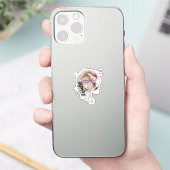 Je mooie logo hier sticker (Telefoon)