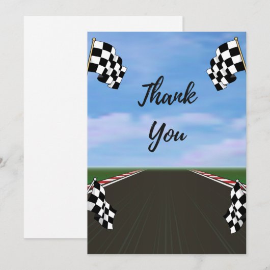 Je motor starten - Hartelijk dank (Voorkant / Achterkant)