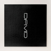 Je naam | Cool gestileerde  tekst Legpuzzel (Horizontaal)