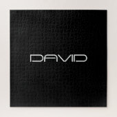 Je naam | Cool gestileerde  tekst Legpuzzel (Verticaal)