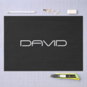 Je naam | Cool gestileerde  tekst Tissuepapier (Craft)