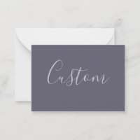 Je naam | Elegant Lavendel Script op Hazy Paarse