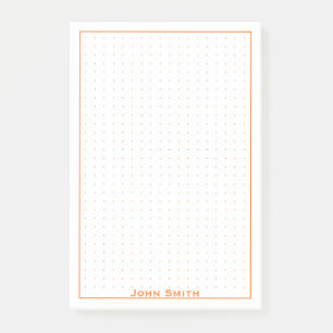 Je naam   Gedetotte bedrijfsmatige minimale Bronze Post-it® Notes