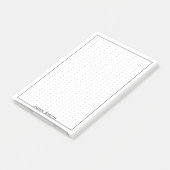Je naam | Gedetotte bedrijfsmatige minimumafmeting Post-it® Notes (Schuin)