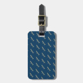 je naam gepersonaliseerd  bagagelabel (Voorkant verticaal)