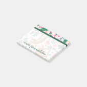 Je naam | Kute Waterverf Sloth Post-it® Notes (Schuin)