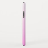 Je naam of woord | Roze Ombre Gradiënt Case-Mate iPhone Case (Achterkant/rechts)
