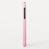 Je naam of woord | Roze Ombre Gradiënt Case-Mate iPhone Case (Achterkant/links)