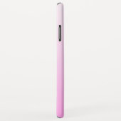 Je naam of woord | Roze Ombre Gradiënt Case-Mate iPhone Case (Achterkant/rechts)