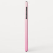 Je naam of woord | Roze Ombre Gradiënt Case-Mate iPhone Case (Achterkant/links)