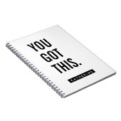 Je naam | U hebt dit Notitieboek (Rechterzijde)