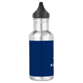 Je naam van je boot Anchor Blue Waterfles (Links)