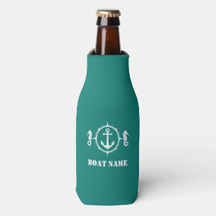 Je naam van je boot Seahorse Anchor Flesjeskoeler