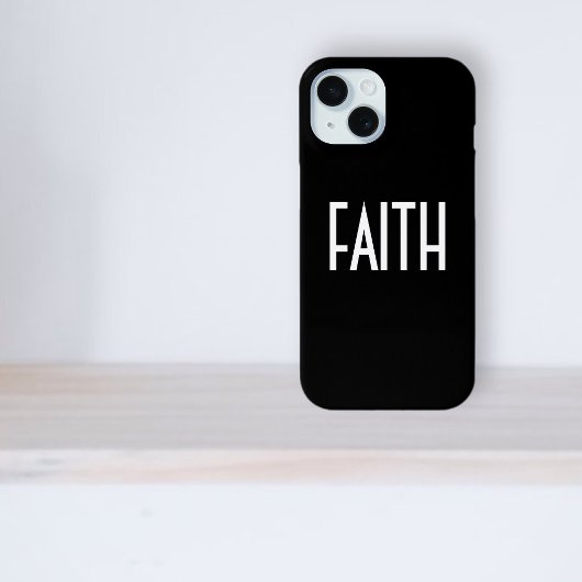 Je naam, vet witte tekst | Zwart Case-Mate iPhone Case