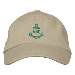 Je Nautical Monogram Anker 123 tekens bewerken Pet