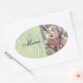 Je Ne Regrette Rien Bedankt Stickers (Envelop)