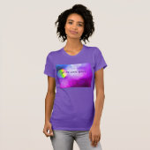 Je Ne Sais Quoi Dazzling Chic T-shirt (Voorkant volledig)
