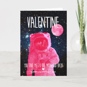 Je neemt me naar de maan en terug Valentijnsdag Feestdagen Kaart