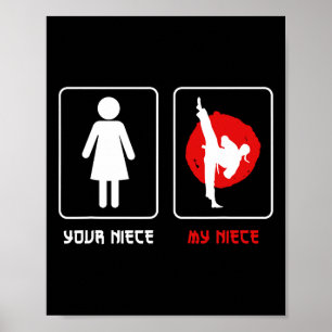 Je Nef Mijn Nef Karate Oom Trots Karate Oom Poster