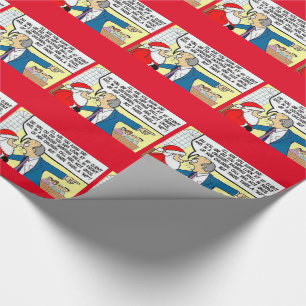 Je noemde haar een Ho Ho Ho Cadeaupapier