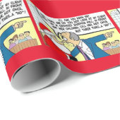 Je noemde haar een Ho Ho Ho Cadeaupapier (Rol Hoek)