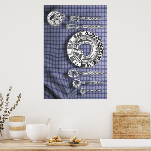 Je noemt het - we hebben het! poster (Keuken)