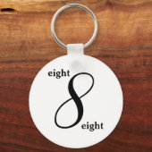 Je nummer sleutelhanger (Voorkant)