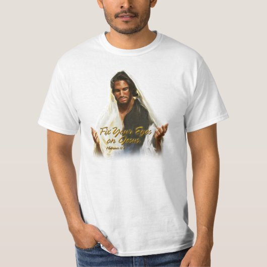 Je ogen bevestigen op Jezus 2 T-shirt (Voorkant)