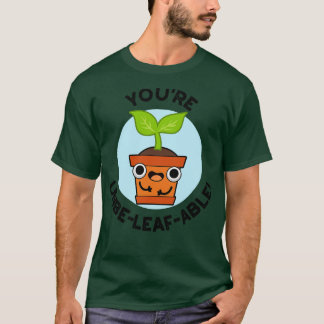 Je onbeschrijfelijke Schattigee positieve Plant wo T-shirt