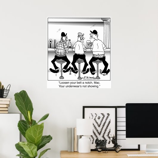 Je onderarm ziet er niet uit poster (Thuiskantoor)