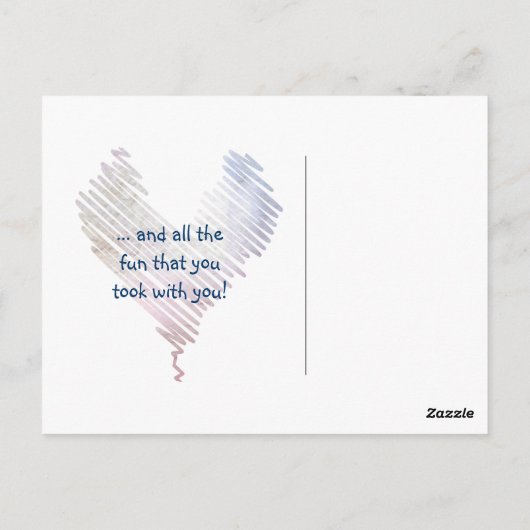 Je ontbreekt briefkaart (Achterkant)