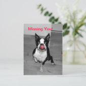 Je ontbreekt briefkaart (Staand voorkant)