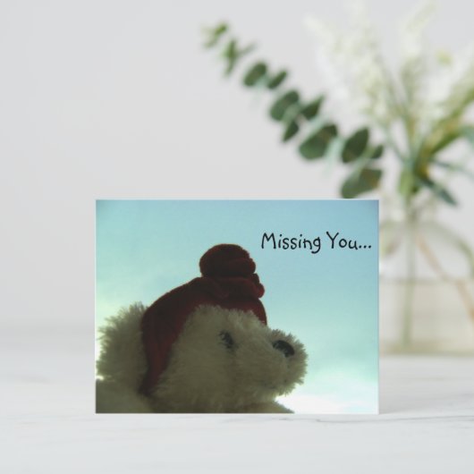 Je ontbreekt briefkaart (Staand voorkant)