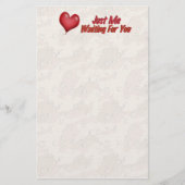 Je ontbreekt briefpapier (Voorkant)