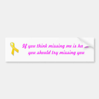 Je ontbreekt bumpersticker