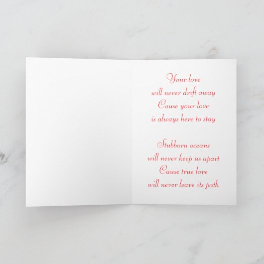 Je ontbreekt feestdagen kaart (Binnen)