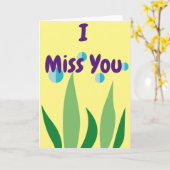 Je ontbreekt kaart (Gele Bloem)