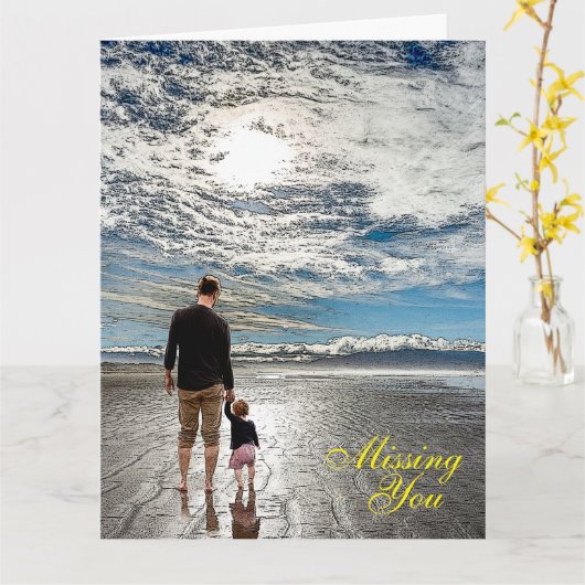 Je ontbreekt kaart (Gele Bloem)