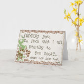 Je ontbreekt kaart (Gele Bloem)