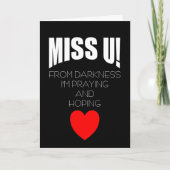 Je ontbreekt kaart (Voorkant)