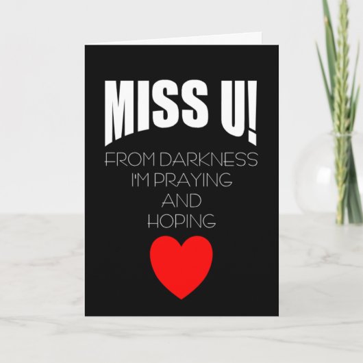 Je ontbreekt kaart (Voorkant)